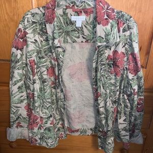 Floral jacket